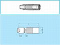 PHG 0B 1B 2B 3B connector air floating docking push-pull self-locking plug