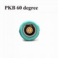 Medical Connector PKG PKA PKB PKC1P Two Keying 0 40 60 80 Degree Socket 