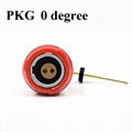 1P醫用連接器PKG PKA PKB PKC 2-10針14針固定插座，帶彎頭90度觸點PCB兩鍵