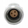 Plastic Connector CKB 2-8pin,10,12,16,18pin 2P Push-Pull Circular Fixed Socket