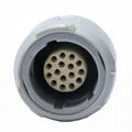 Plastic Connector CKB 2-8pin,10,12,16,18pin 2P Push-Pull Circular Fixed Socket