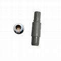  Connector 1P Two Keying PAG 1-10pin14pin 40 DegreeStraight Plug With Backnut