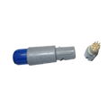  Connector 1P Two Keying PAG 1-10pin14pin 40 DegreeStraight Plug With Backnut