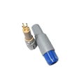  Connector 1P Two Keying PAG 1-10pin14pin 40 DegreeStraight Plug With Backnut