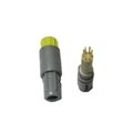 1P Plastic Connector Two Keying PAG 2-10pin 14pin 60 Degree Plug With Backnut