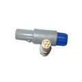 Plastic Connector PAG 2-10pin 14pin 1P Two Keying 80 Degree  Plug With Backnut