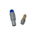 Plastic Connector PAG 2-10pin 14pin 1P Two Keying 80 Degree  Plug With Backnut