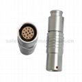 FGG PHG 2B Series Push-Pull Self-Locking Straight Plug/ Free Socket Connector