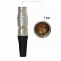 FGG PHG 2B  6 7 8 10Pin Push-Pull Self-Locking Metal  Plug/ Socket Connector