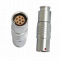 FGG PHG 2B  6 7 8 10Pin Push-Pull Self-Locking Metal  Plug/ Socket Connector