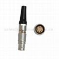 FGG PHG 2B  6 7 8 10Pin Push-Pull Self-Locking Metal  Plug/ Socket Connector