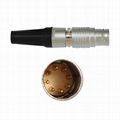 FGG PHG 2B  6 7 8 10Pin Push-Pull Self-Locking Metal  Plug/ Socket Connector