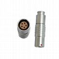 FGG PHG 2B 305 Push-Pull Self-Locking Metal Straight Plug/ Free Socket Connector