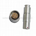 FGG PHG 2B 304 Push-Pull Self-Locking Metal Straight Plug/ Free Socket Connector