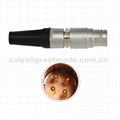 FGG PHG 2B 304 Push-Pull Self-Locking Metal Straight Plug/ Free Socket Connector