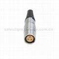 FGG PHG 2B 303 Push-Pull Self-Locking Metal Straight Plug/ Free Socket Connector