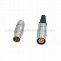 FGG PHG 2B 303 Push-Pull Self-Locking Metal Straight Plug/ Free Socket Connector