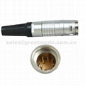 FGG EGG 2k 6 7 8 10pin Push-Pull  Metal Straight Plug/ Fixed Socket Connector