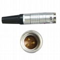 FGG EGG 2k 2 3pin Push-Pull  Metal Straight Plug/ Fixed Socket Connector