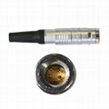 FGG EGG 1k 3 4 5 6pin Push-Pull Metal Straight Plug/ Fixed Socket Connector