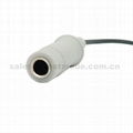 GE-Marquette temperature probe adapter cable 