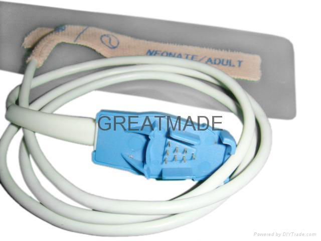 GE Datex-Ohmeda OXY-AF-10 Disposable spo2 sensor 