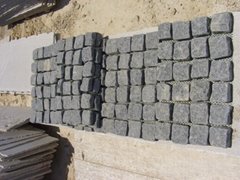 Black Basalt Cobblestone on mesh