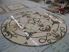 Marble Water jet Medallion, Patterns,