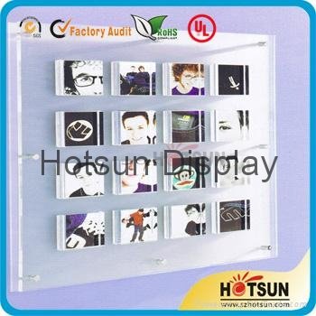 Acrylic wall mounted photo frame 3