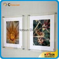 Acrylic wall mounted photo frame 4