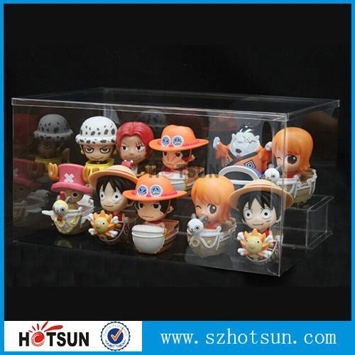 Clear Acrylic cartoon Characters display case  2