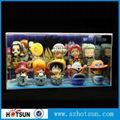 Clear Acrylic cartoon Characters display case  3