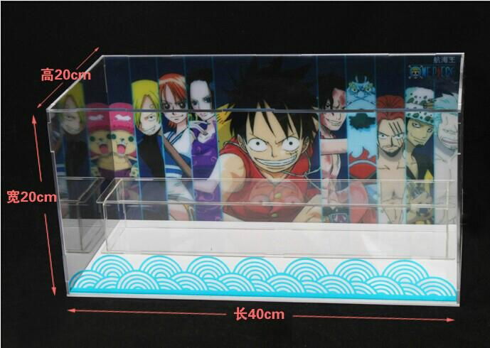 Clear Acrylic cartoon Characters display case  4