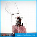 Clear acrylic cosmetic brush display storage box 2