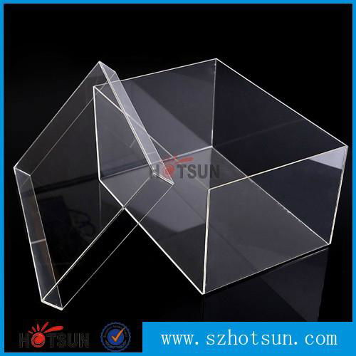 Display Racks Showcase Clear Transparent Acrylic Shoe Box 2