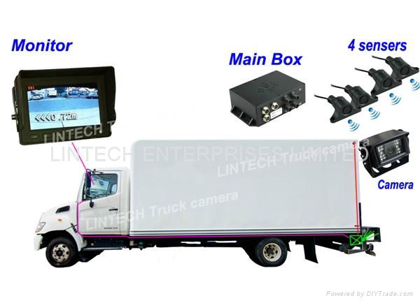 2014 NEW Design Forklift Truck rear parking sensor with Buzzer 2