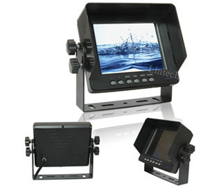 IP69K waterproof 5 inch LCD car monitor for vehicle outdoor