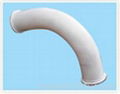 DN125mm*R1000mm*90De concrete pump pipe bend