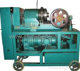 Rebar thread cutting machine