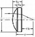 Plano convex lens 2