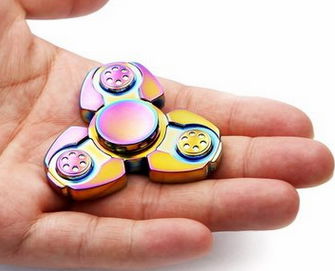 Very hot popular metal toys finger spinner with finger gyro 3