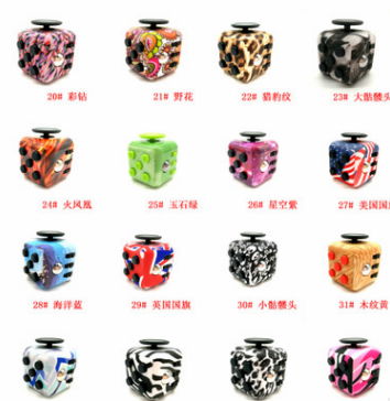 Magic Fidget Cube Stress Relief Toys Anti ADHD Stressreliever Hand Gifts 2