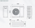 R290 8KW Air To Water Heat Pump HS08V 7