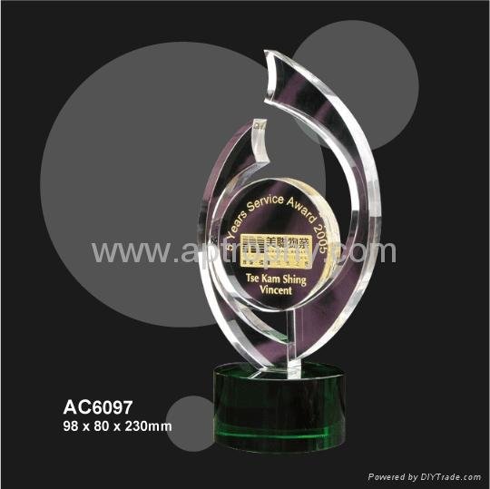 水晶獎座-AC6097