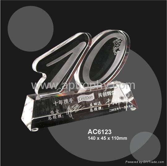 水晶獎座-AC6123