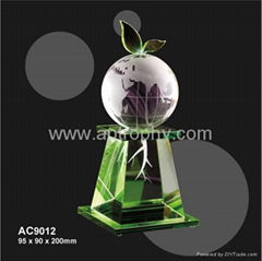 水晶獎座-AC9012