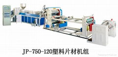 plastic extruder line