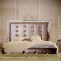 High Quality Crystal Double Bed In Ultimate Noble Temperament 2