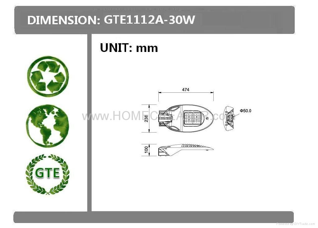 FLIP 30W LED PARK ROAD LIGHT 2