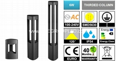 6W LED BOLLARD [THIRDED COLUMN]